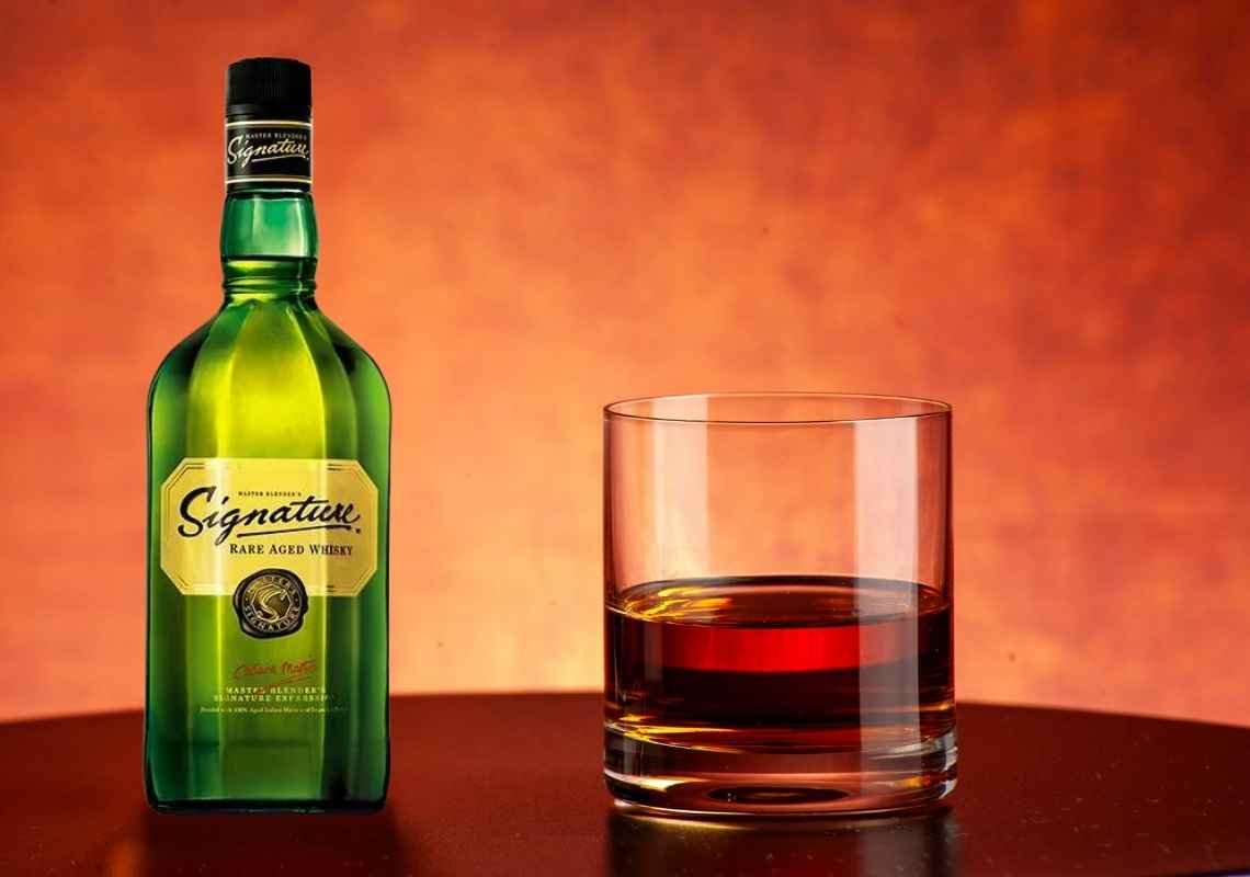 Signature Whisky​ Price 60ml, 90ml, 180ml, 375ml 750ml, 1L, 2L