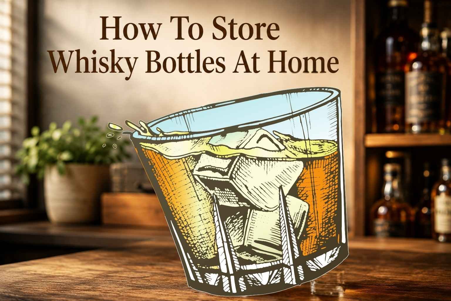 How to Store Whisky Bottles at Home